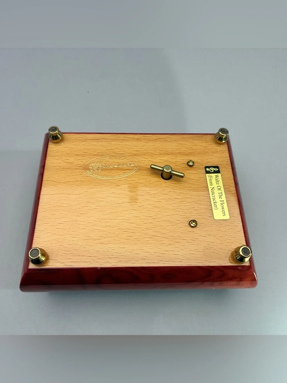 Ercolano H&G Studios Jewelry Music Box #2265 “Hummingbird with Fuchsia” Lena Liu